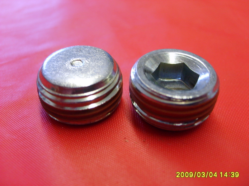 Pontiac Threaded Oil Passage Plugs